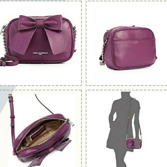 Karl Lagerfeld Handbags - Karl Lagerfeld Paris Bow Crossbody Bag